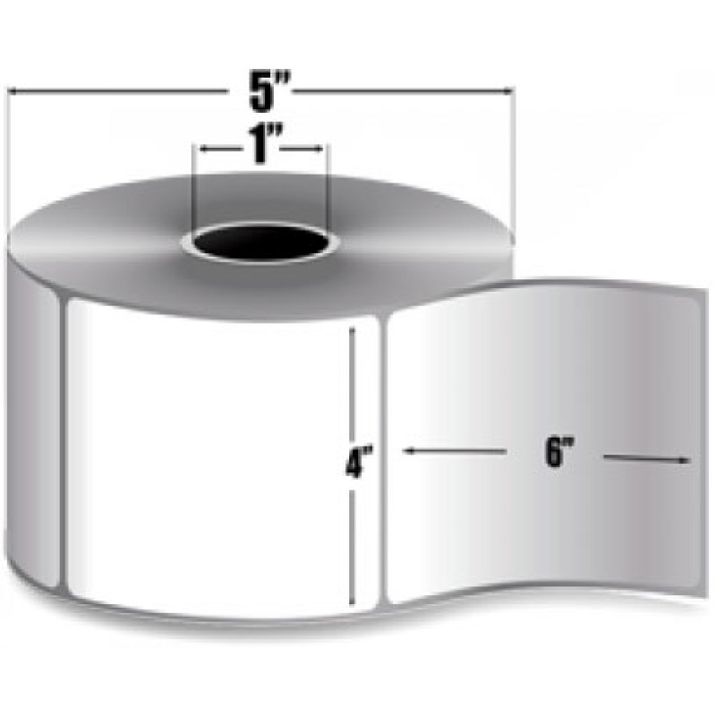 ETIQUETA ZEBRA TD 4INX6IN CENTRO 1IN Z-PERFORM 2000D 10010034 LABEL  PAPER 4X6IN 101.6x152.4MM; DT  Z-PERFORM 2000D  VALUE COATED