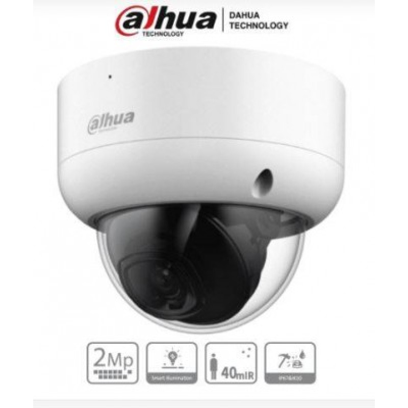 DAHUA HAC-HDBW1200EA Cámara Domo de 2 Megapíxeles Antivandálica/ 1080p/ Lente 2.8 mm/ 115 Grados de Apertura/ IR de 30 Metros/ Protección IK10/ Uso Exterior IP67/ Soporta: HDCVI/TVI/AHD y CVBS/  image 3