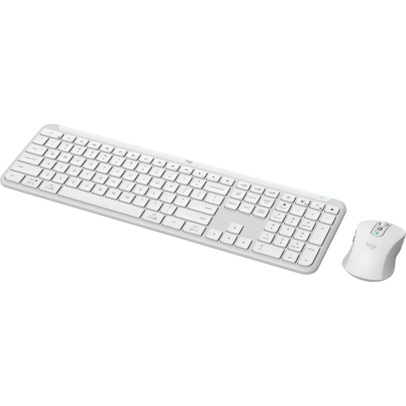 TECLADO/MOUSE LOGITECH MK950 SIGNATURE SLIM INALAMBRICO USB BOLT BLANCO image 4