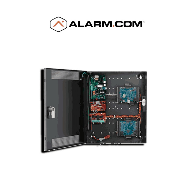 ADC-AC-X1100-2PSE- Control de acceso para 2 puertas Compatible Con Aplicación De Alarm.Com