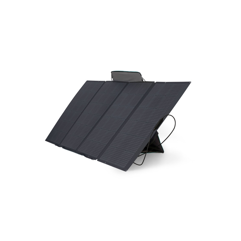 Módulo Solar Portátil y Flexible de 400W Recomendado para Estaciones Portátiles EFD330 EFD350 ó EFD500 / Ajuste de Ángulo / Carga Eficiente / Incluye Cable XT60 a MC4 image 3