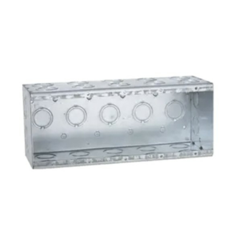 Caja Multigang de 5 Gangs/ Profundidad de 31/2/ 29 Entradas de 1/2  3/4