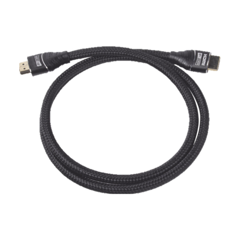 Cable HDMI de 18m | Alta Definición | Longitud | Version 20 | Alta velocidad 18Gbps | 4K60Hz | Conectores Chapados en Oro | Tipo Redondo