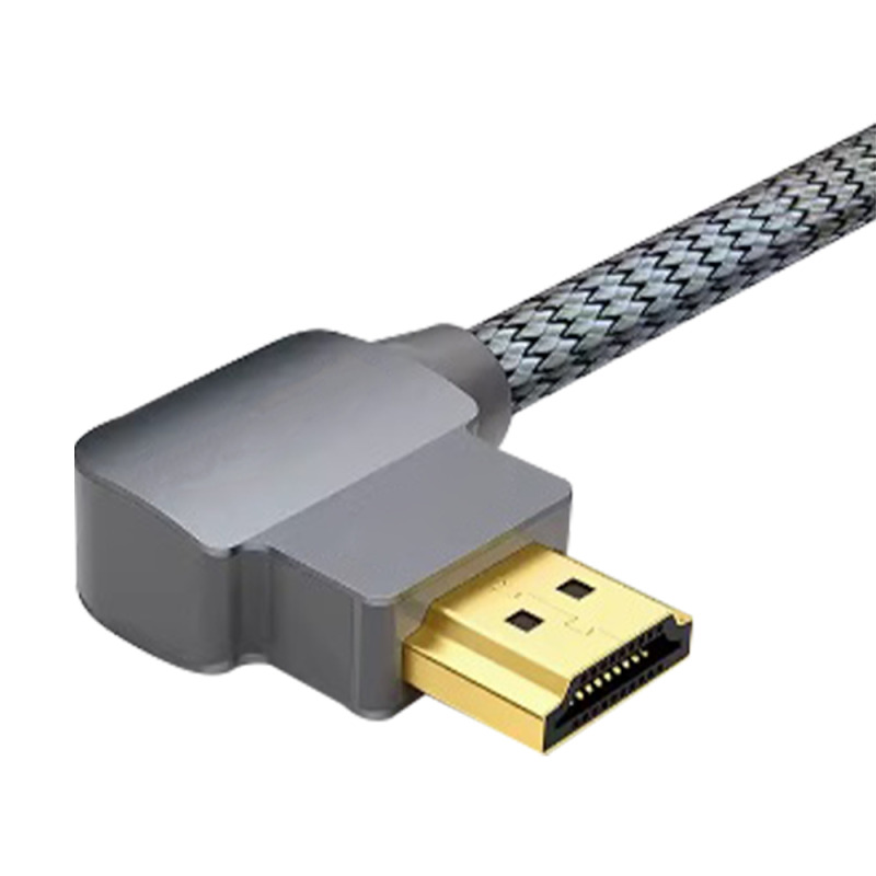 Cable HDMI Angulo 90| 3m | Alta Definición | Version 20 | Alta velocidad 18Gbps | 4K60Hz |