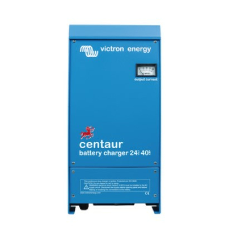 Centaur 24/40 / Cargador de Baterías 24V 40A / Para Ambientes Marinos y Terrestres /  Bancos de 160 a 400 Ah