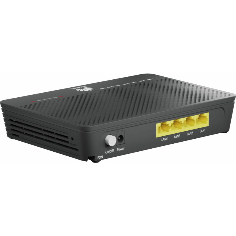 HUAWEI MiniFTTO  ONU Switch Gigabit / 4 puertos 10/100/1000Mbps  1  PON SC/UPC/ Downstream 2488 Gbps / Upstream 1244 Gbps / modo puente / Administración Nube