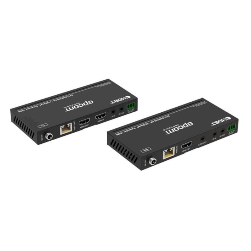 Kit Extensor HDMI | 4K2K60HZ | HDR 444 | HDBaseT | 120/150m | Salida de Audio | HDCP 22 | IR Bidireccional image 4