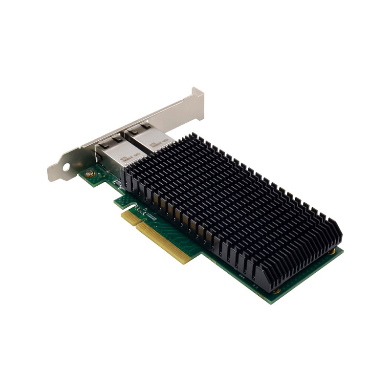 Adaptador PCI Express 3.0 x8 X-Media XM-XM-NA6821 con 2 puertos RJ45 gigabit/megabit hasta 10Gbps LED indicador de enlace image 3
