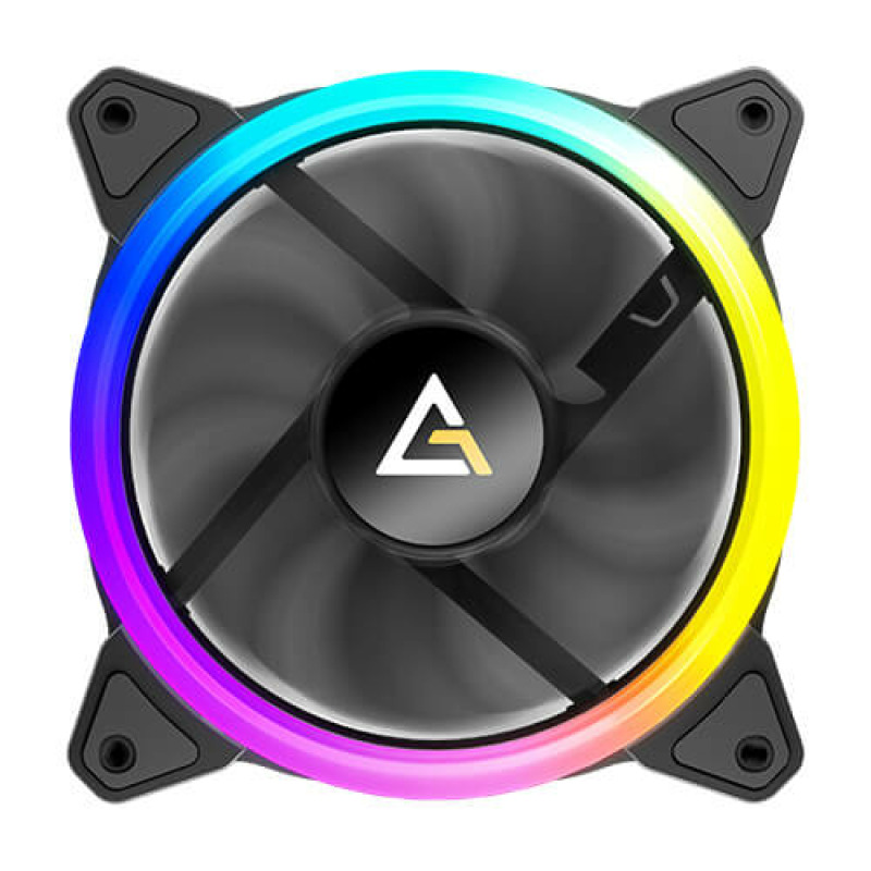 VENTILADOR P/GABINETE ANTEC (NEON 120 ARGB) 120MM PWM ARGB FAN, NEGRO image 4