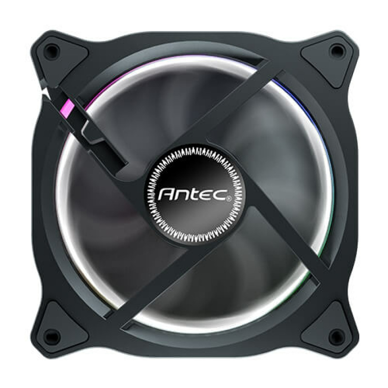 VENTILADOR P/GABINETE ANTEC (NEON 120 ARGB) 120MM PWM ARGB FAN, NEGRO image 5