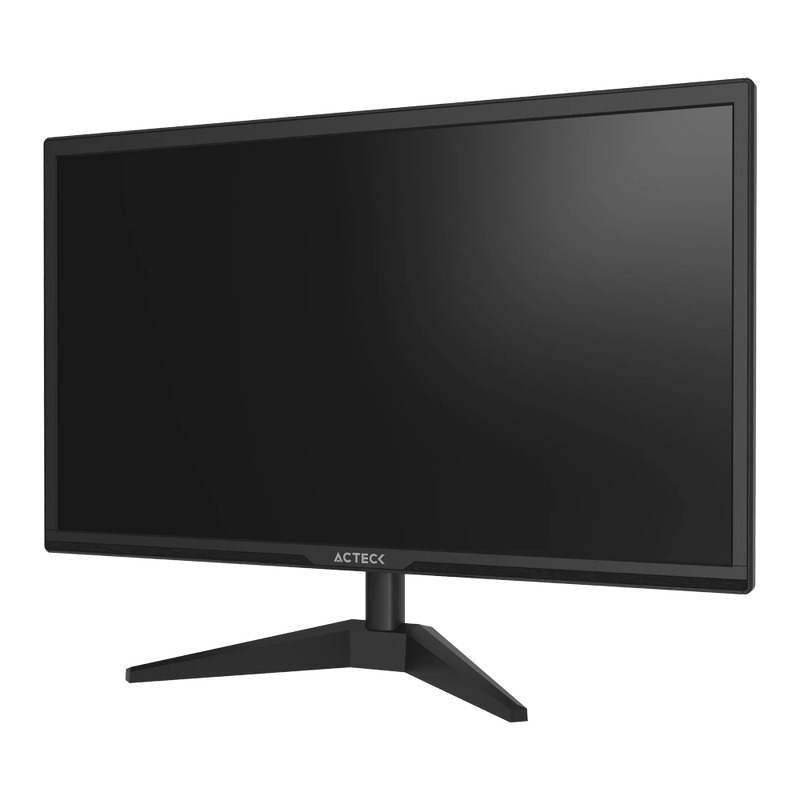MONITOR ACTECK CAPTIVE BRITE CB195 / 19.5 PUL / PLANO /  HD / 75 HZ / 5 MS / VGA  - HDMI - DC / 5 BOTONES / NEGRO / AC-939409 image 4