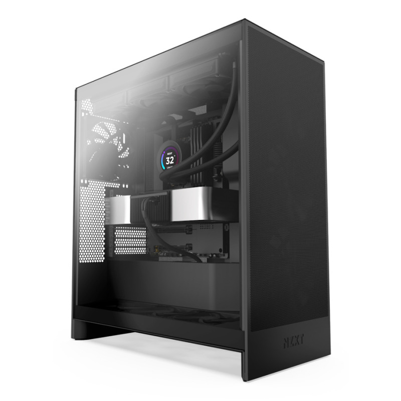 GABINETE NZXT H7 FLOW/NEGRO/MIDI-TOWER/GAMER