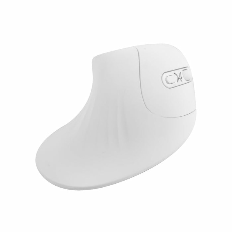 MOUSE VERTICAL INALAMBRICO 800 A 1200 DPI SILENCIOSO CONECTOR USB ERGONOMICO PERFECT CHOICE SNOUSE - BLANCO image 6