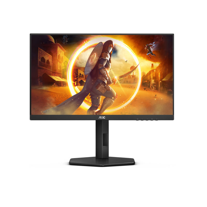 MONITOR GAMER AOC 24G4E / PANEL IPS / 23.8 PULGADAS / HDMI / DISPLAYPORT / ASPEC 169 / TR 0.5 MS / ADAPTIVE SYNC / 180 HZ / RESOLUCION 1920 X 1080 / BRILLO 300 CD/M2 / VESA 100X100 MM/ NEGRO Y ROJO image 3