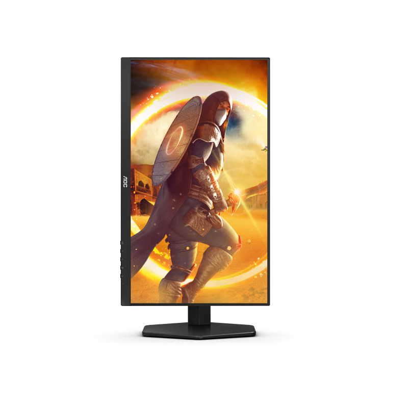 MONITOR GAMER AOC 24G4E / PANEL IPS / 23.8 PULGADAS / HDMI / DISPLAYPORT / ASPEC 169 / TR 0.5 MS / ADAPTIVE SYNC / 180 HZ / RESOLUCION 1920 X 1080 / BRILLO 300 CD/M2 / VESA 100X100 MM/ NEGRO Y ROJO image 5