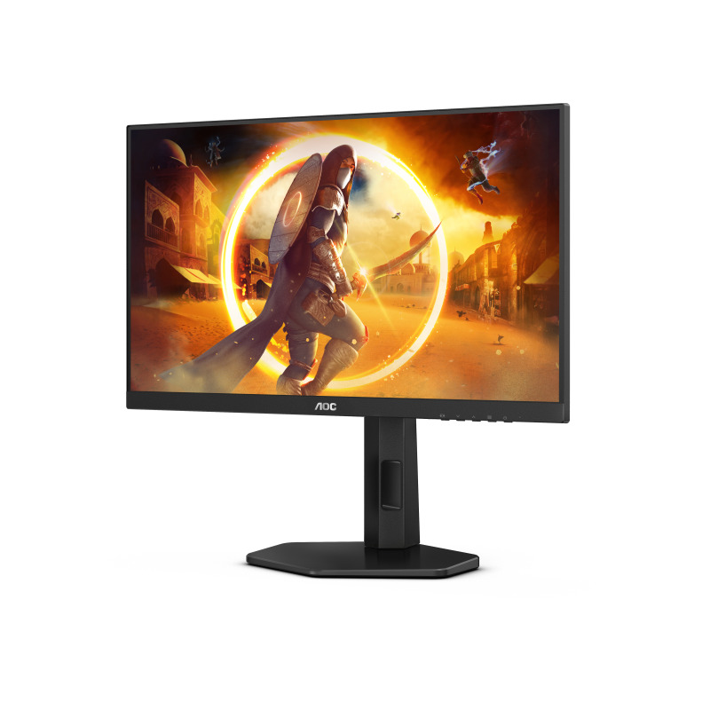 MONITOR GAMER AOC 24G4E / PANEL IPS / 23.8 PULGADAS / HDMI / DISPLAYPORT / ASPEC 169 / TR 0.5 MS / ADAPTIVE SYNC / 180 HZ / RESOLUCION 1920 X 1080 / BRILLO 300 CD/M2 / VESA 100X100 MM/ NEGRO Y ROJO image 9