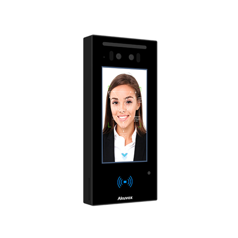 Frente de Calle / Ideal para fraccionamientos / Administración 100 en la Nube / Notificación a APP / Llamada Telefónica / SIP / ONVIF /Reconocimiento Facial / QR y PIN para Visitas desde la APP / IP65 / Bluetooth / NFC image 5