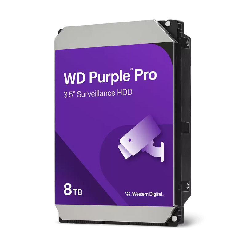 Disco duro WD de 8TB / 7200RPM / Optimizado para soluciones de video inteligente