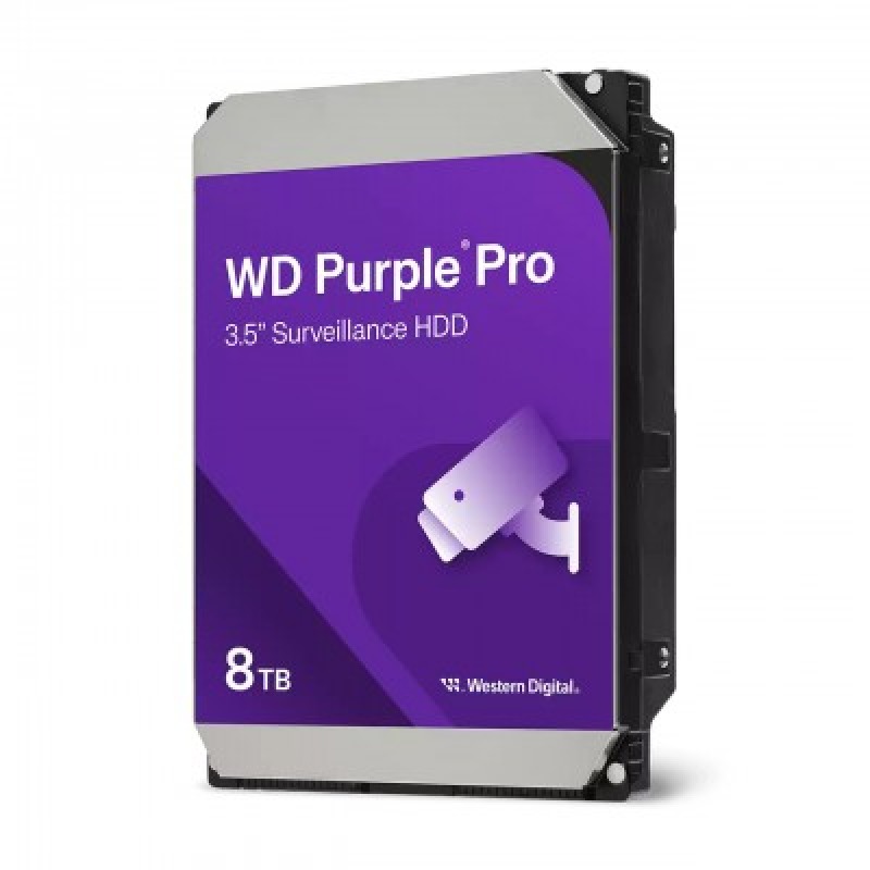 Disco duro WD de 8TB / 7200RPM / Optimizado para soluciones de video inteligente