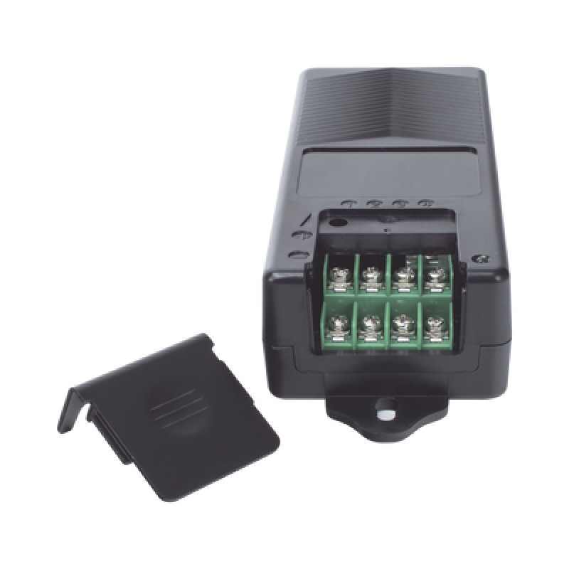 Fuente de Alimentación de 4 Salidas de 11  15 Vcc / 5 Amper /  Voltaje de Entrada 110 240 Vac / Fusible Termico PTC Integrado para Protección / Salida de Voltaje Inteligente hasta 3 Amper por Salida