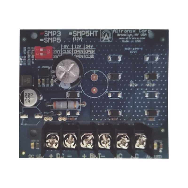 6 o 12 o 24 Vcc  25 A / fuente tipo tarjeta / 1 salida / requiere transformador de entrada / capacidad de baterías / baterías no incluidas image 6