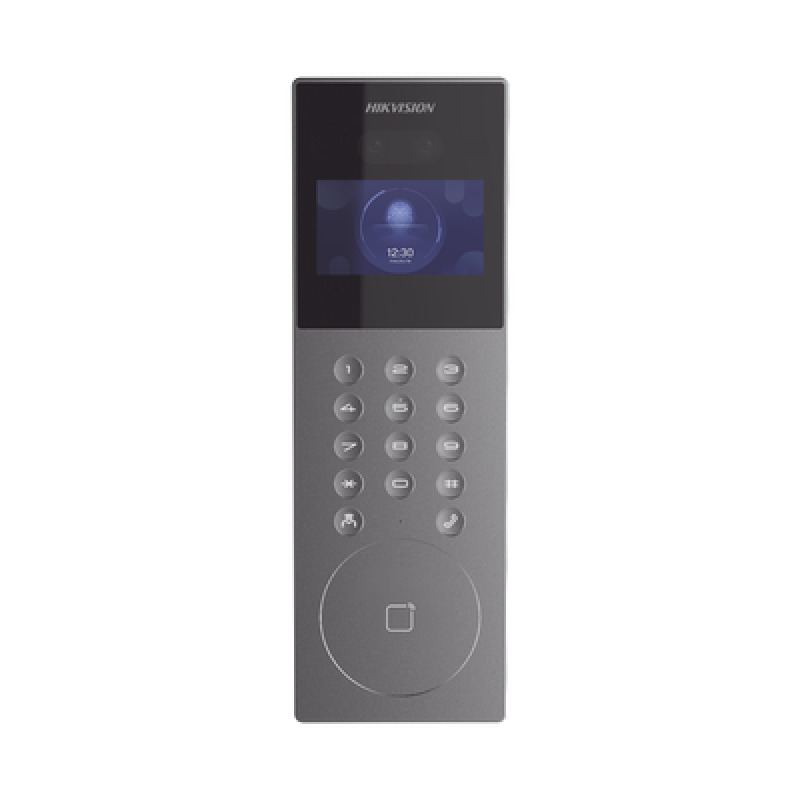 Videoportero IP Multiapartamento con Reconocimiento Facial / Llamada a App HikConnect requiere monitor / Protección IP65 / Apertura por Rostro Tarjeta o App image 4