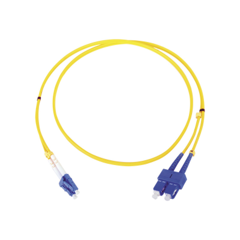 Jumper de Fibra Óptica Monomodo LC/SC Duplex de 1 metro  image 4