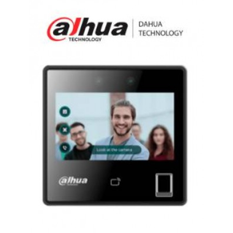 DAHUA DHI-ASI3214A-W - Control de Acceso con Reconocimiento Facial/ Pantalla Touch de 4.3 Pulgadas/ 3,000 Rostros/ Rango de Reconocimiento de .3 a 1.5 Metros/ 5,000 Huellas/ 3,000 Tarjetas MIFARE/ WiFi/ TCP/IP/ Wiegand y RS485/ P2P/ #LoNuevo  image 3