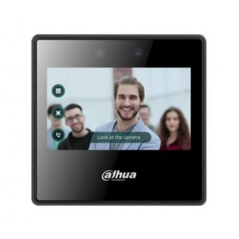 Dahua Technology DHI-ASI3223A lector de control de acceso Terminal de reconocimiento facial Negro image 2
