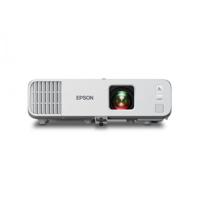 VIDEOPROYECTOR EPSON POWERLITE L210W, 3LCD, WXGA, 4500 LUMENES, RED, USB, HDMI, WIFI, MIRACAST LASER.