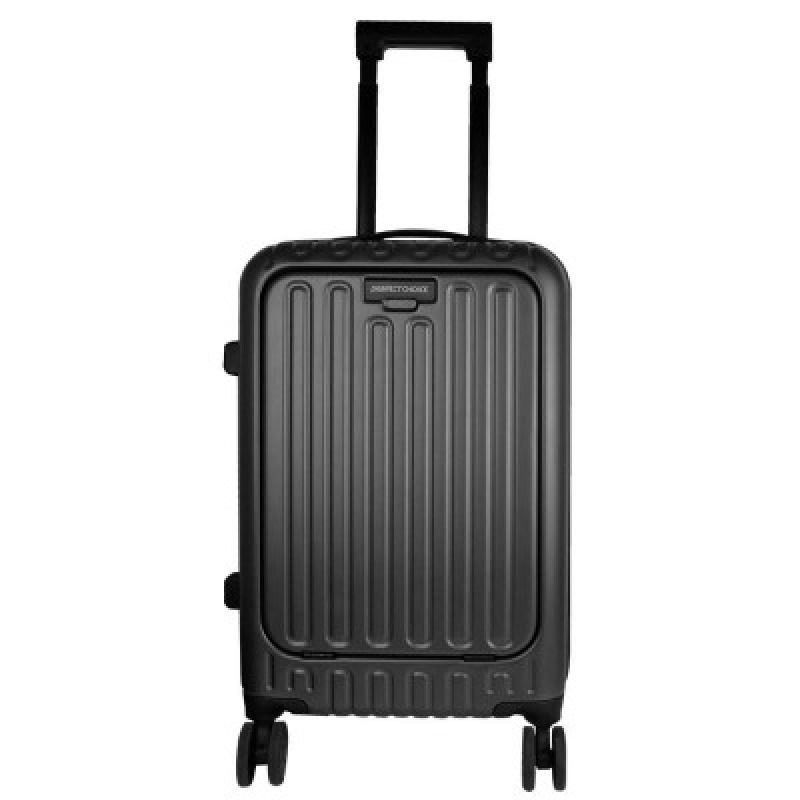MALETA RIGIDA ROTACION 360 GRADOS EN RUEDAS CON TROLLEY PERFECT CHOICE AIRLY - GRIS image 2
