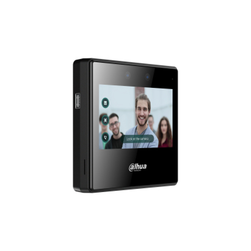 Dahua Technology DHI-ASI3223A lector de control de acceso Terminal de reconocimiento facial Negro image 4