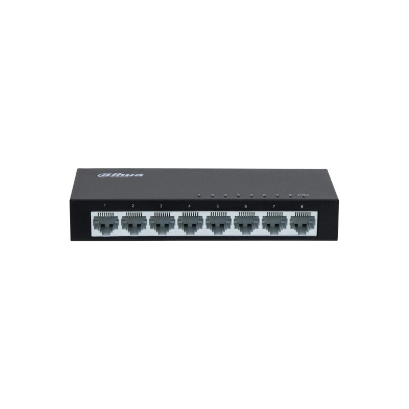 Dahua Technology Access PFS3008-8ET-V2 No administrado L2 Fast Ethernet (10/100) Negro image 4