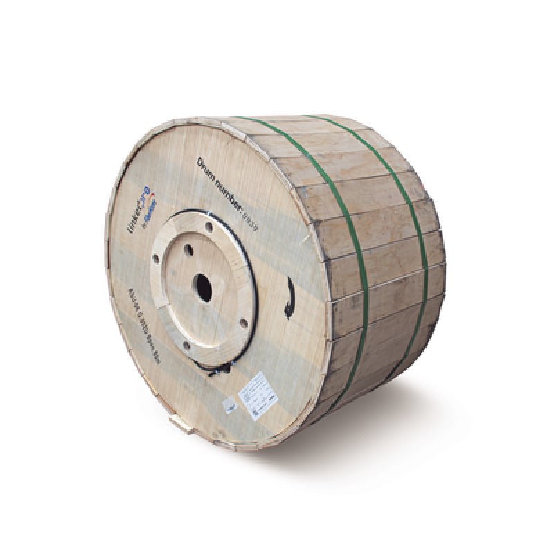 Carrete de 4 km de Fibra Óptica Aérea Mini ADSS ASU G652D Monomodo de 6 Hilos Exterior Span 80 Loose Tube image 3