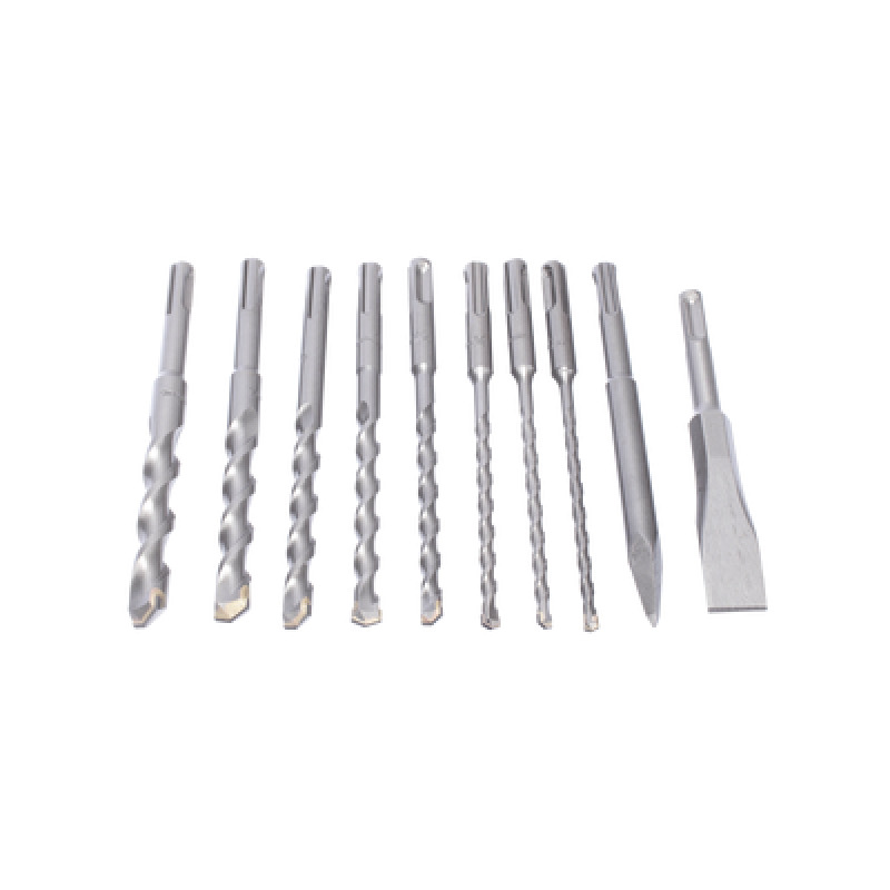 Juego con 10 piezas de brocas y cinceles SDS PLUS image 5