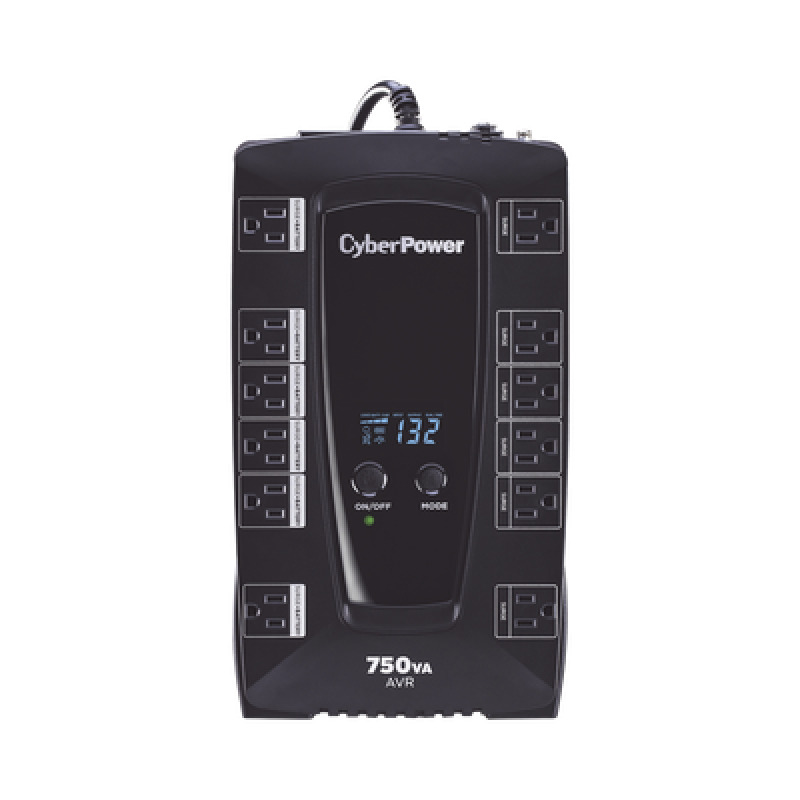 UPS de 750 VA/450 W Topología Línea Interactiva Entrada 120 Vca NEMA 515P Tipo Gabinete Compacto Con 12 Tomas NEMA 515R image 6