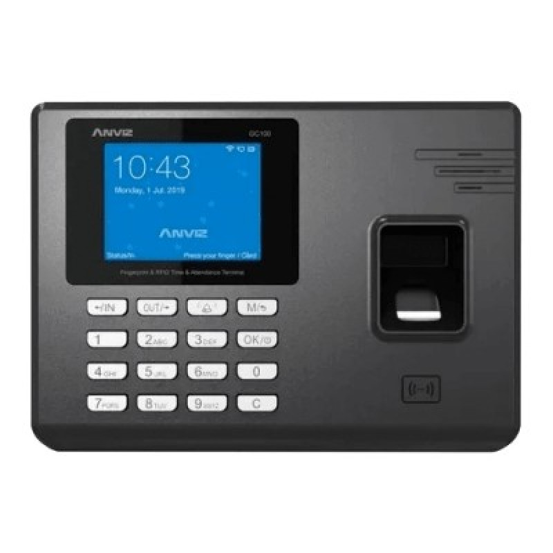 CONTROL DE ASISTENCIA / ANVIZ / AN-GC150 / HUELLA / RFID / PIN / WIFI / LAN / CROSSCHEX ESTANDAR / 1,000 USUARIOS  image 2