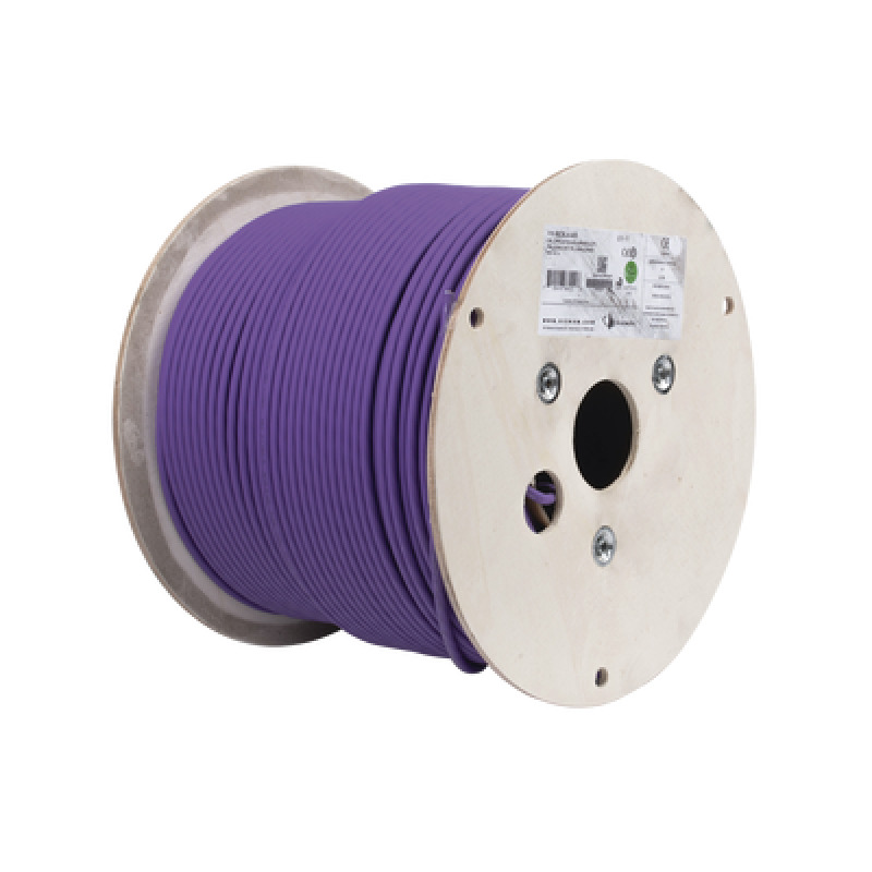 Bobina de Cable U/UTP de 4 pares ZMAX Cat6A Soporte de Aplicaciones 10GBaseT LS0H Color Violeta 305m image 3