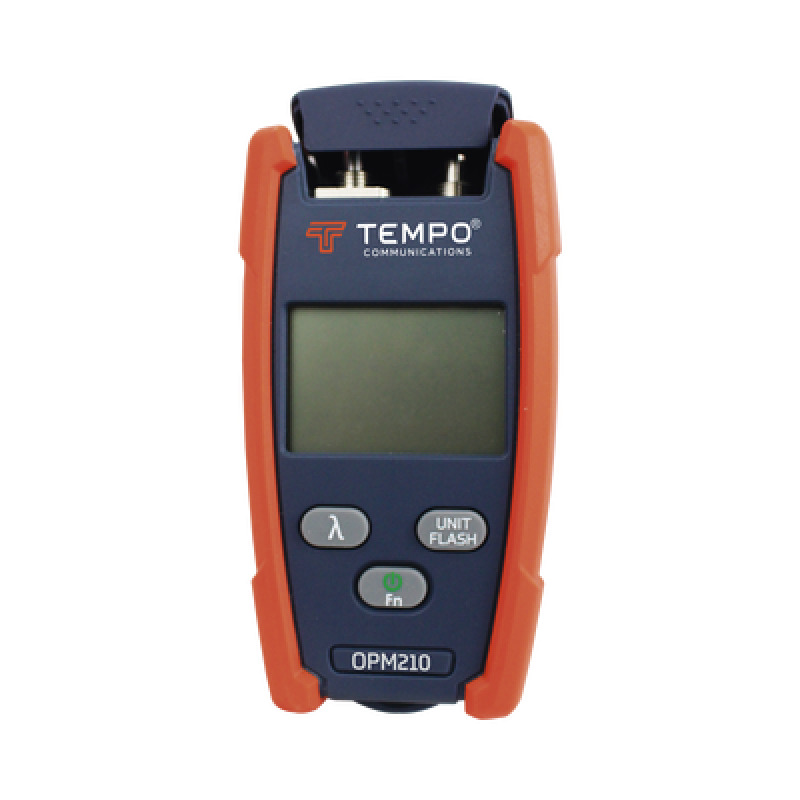 Medidor de Potencia Micro OPM para Fibra Óptica con Localizador Visual de Fallos VFL entrada universal de 25 mm para conectores SC ST y FC image 3
