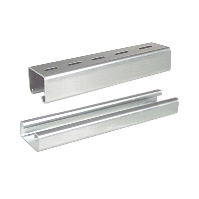 Unicanal liso 4x2 cm 3000 mm de Longitud con acabado ElectroZinc