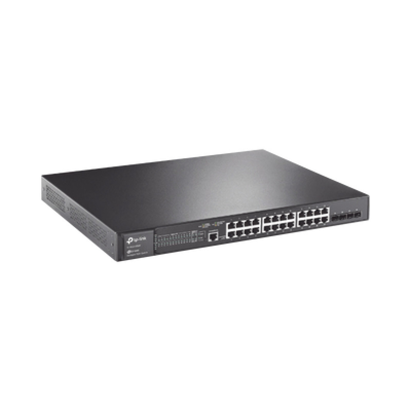 Switch L2 Omada PoE / 24 Puertos PoE 10/100/1000 Mbps / 4 Puertos SFP 1G / 2 Puertos Consola RJ45 y microUSB / Administración Centralizada Omada o StandAlone / Multicast IGMP / Calidad de Servicio / Presupuesto PoE 384W / Montaje en Rack image 5