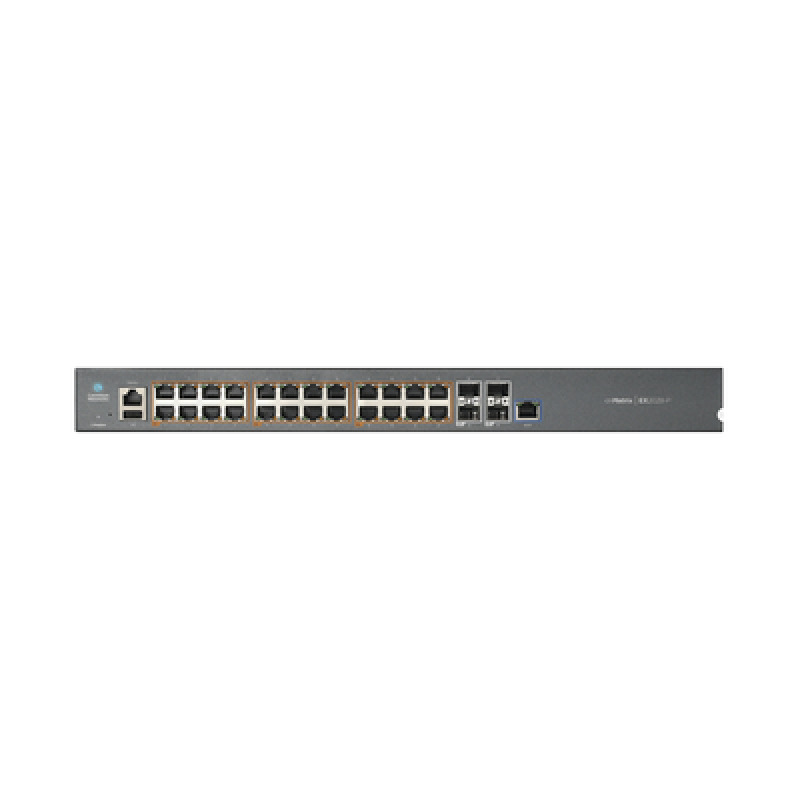 Switch cnMatrix EX2028P capa 3 de 28 puertos 24 PoE Gigabit 8023af/at 4 SFP administración desde la Nube MXEX2028PxAU image 3