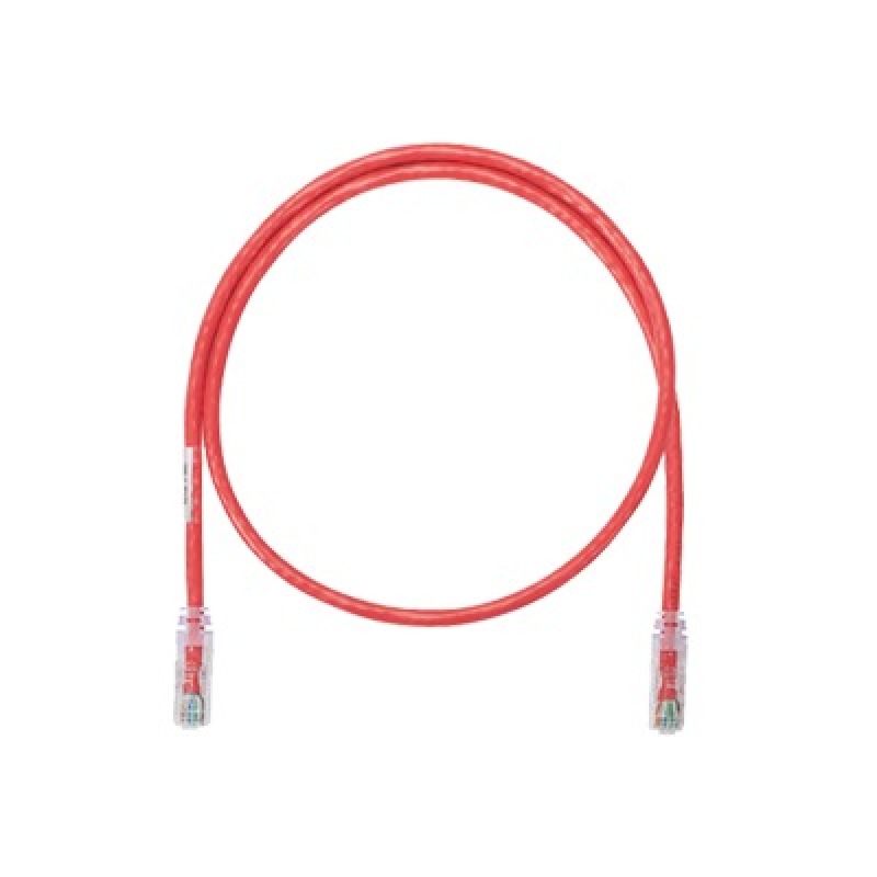 Cable de parcheo UTP Categoría 6 con plug modular en cada extremo  1 m  Rojo image 4