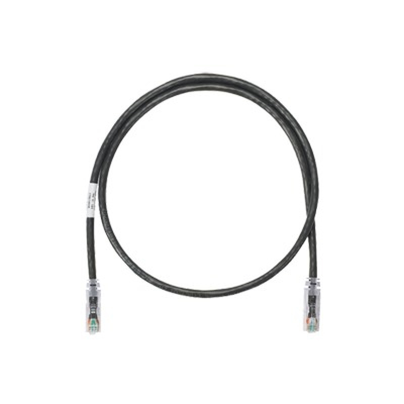 Cable de parcheo UTP Categoría 6 con plug modular en cada extremo  1 m  Negro image 3