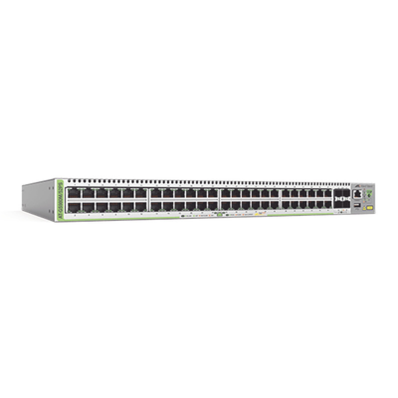 Switch PoE Administrable CentreCOM GS980M Capa 3 de 48 puertos 10/100/1000Mbps  4 SFP Gigabit 740 W image 3