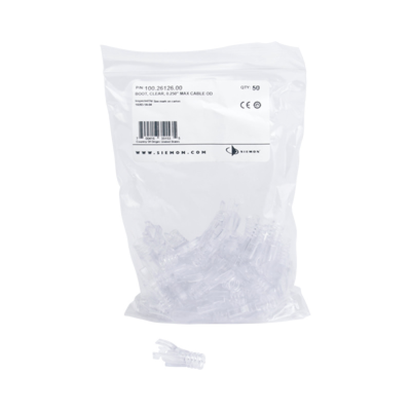 Bota Protectora Opcional Para Plug P6U88 de Siemon Bolsa con 50 piezas image 3