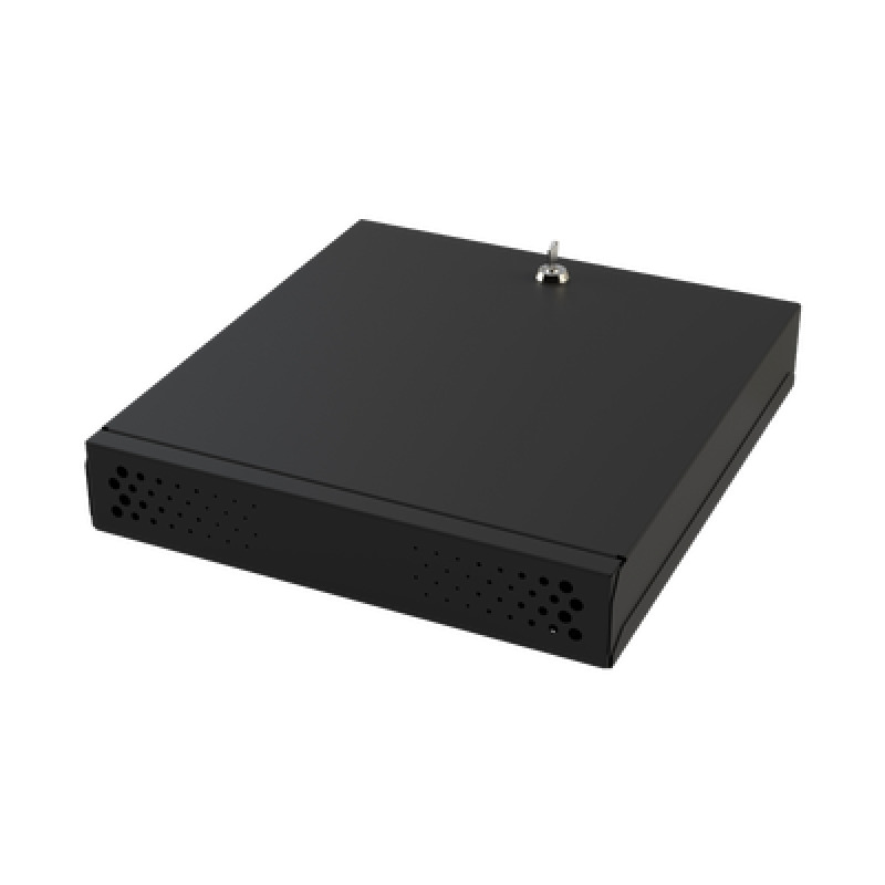 Gabinete Metálico de Seguridad para DVR/NVR Ancho 396 mm x 78 mm de Alto x