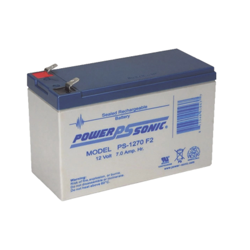 Batería 12V 7AH Para Respaldo Tecnologías AGM/VRLA 5 Años Vida Útil Terminales F2 Reconocida UL image 3