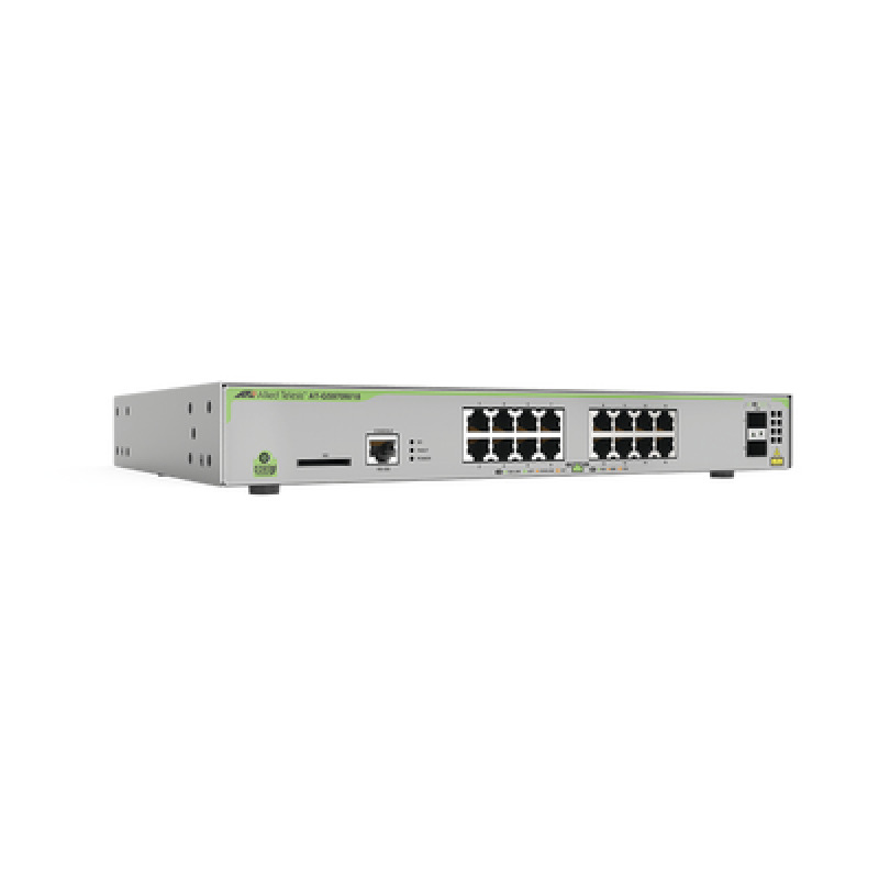 Switch PoE Administrable CentreCOM GS970M Capa 3 de 16 Puertos 10/100/1000 Mbps  2 SFP Gigabit 247 W image 3