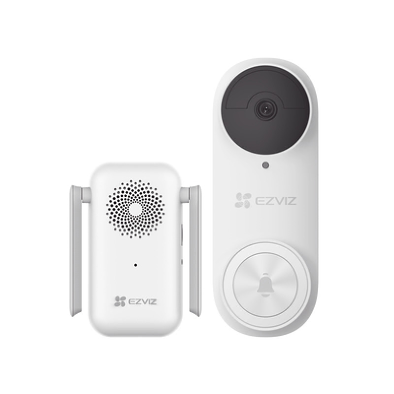 Timbre con Cámara WiFi Doorbell de Batería Recargable  / Libre de Cables / Uso Exterior Con Protección IP65 / Cámara 3 Megapíxel / Llamada a la App / Incluye Timbre Para Interior Con Timbres Seleccionables / Ranura image 2